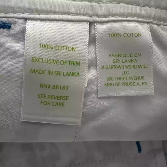 Lilly Pulitzer Tusk In Sun Callahan Shorts Size 00 - Picture 6 of 6